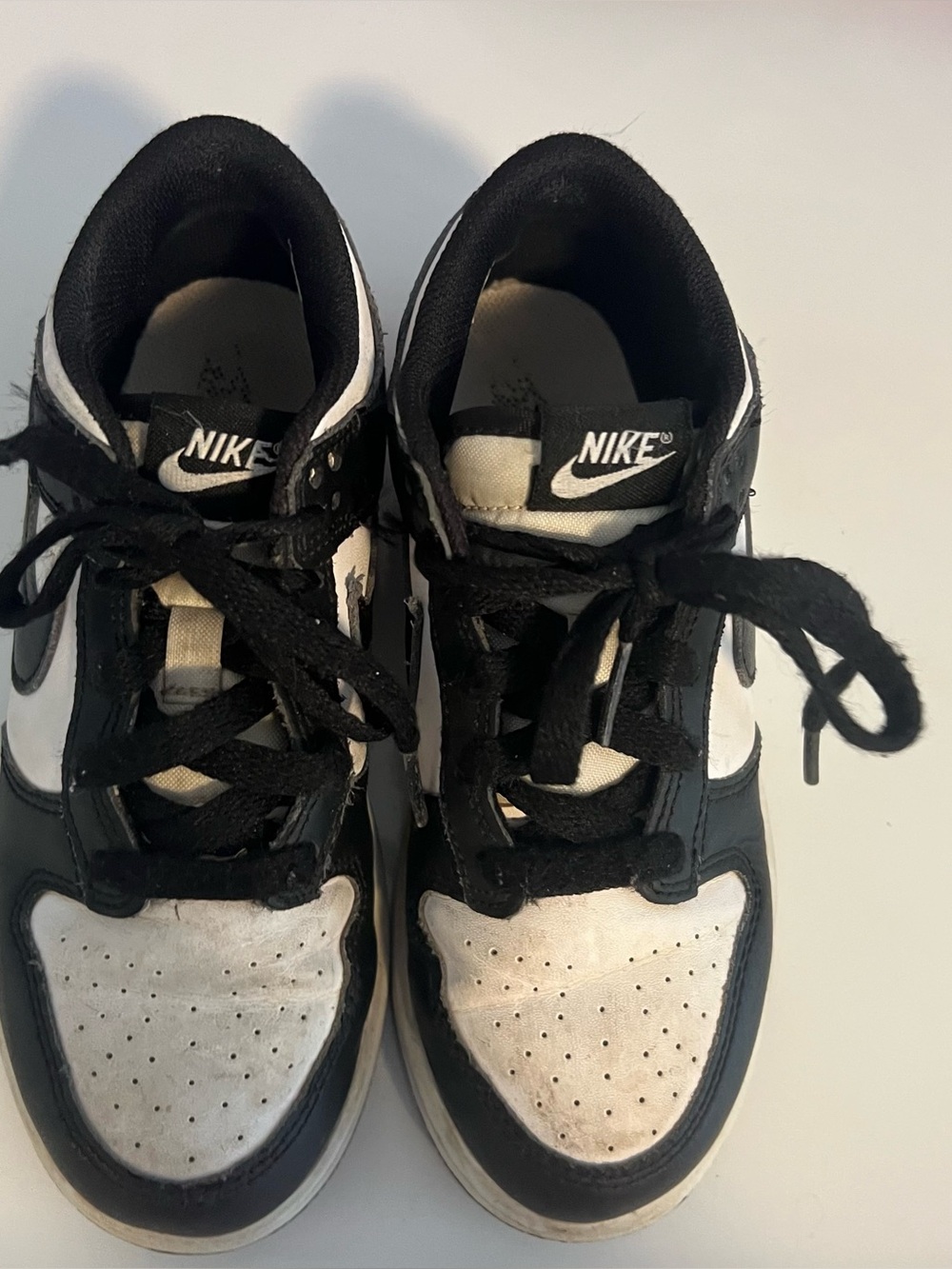 Nike Black and White High-Top Sneakers